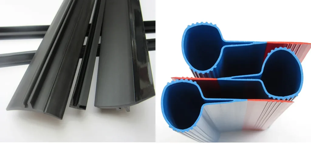 Plastic co-extrusion